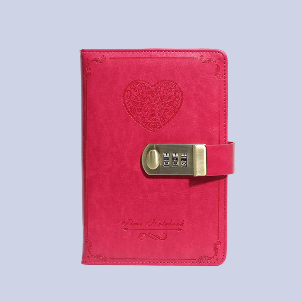 diary B6 password book with lock retro notebook travel school Girls gift notebook Journal Business planner diary B6 password book with lock retro notebook travel school Girls gift notebook Journal Business planner