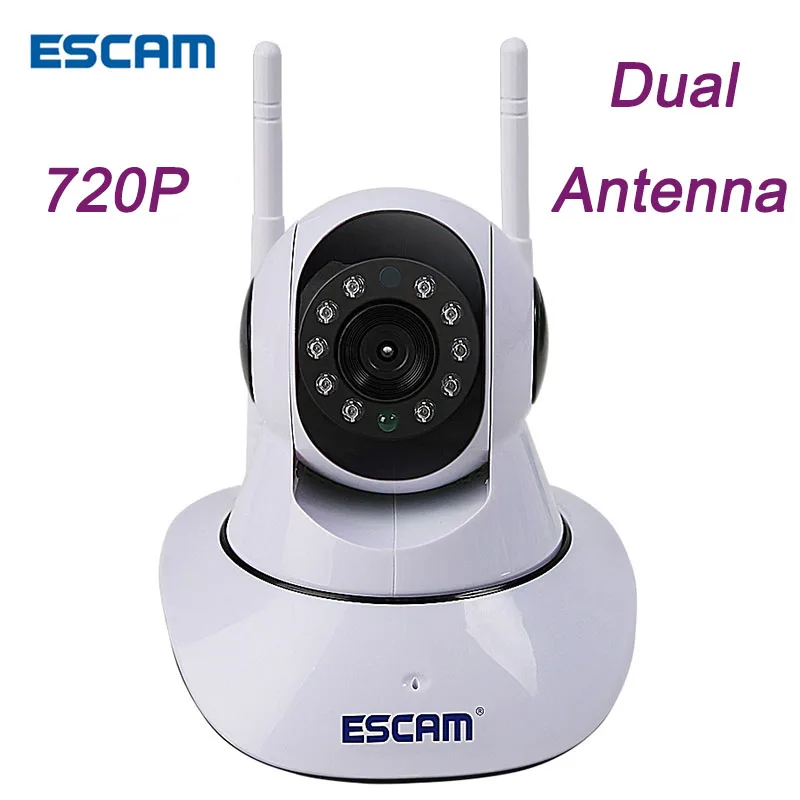 ESCAM G02 IP Camera wi-fi 720P Video Surveillance Camcorder for Phone Max 128G Card Home Video Wifi Camera Mini Security Kamera 