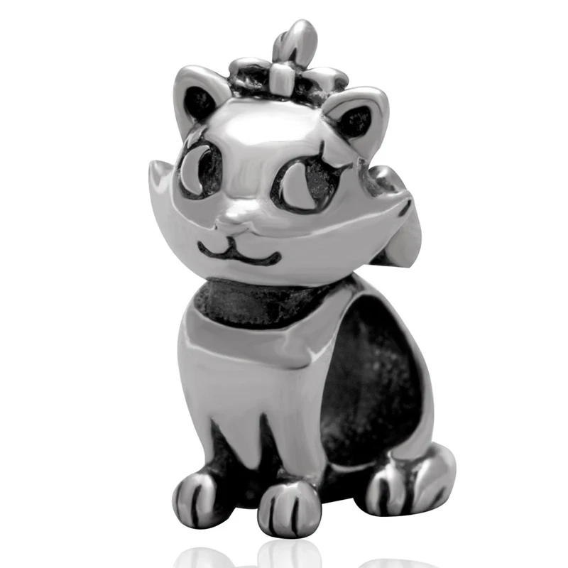 Cat Queen Diy Beads Original 925 Sterling Silver Charms Fit For Pandora Bracelets Wholesale Beads Indonesia Bead Rabbitbeaded Phone Charm Aliexpress