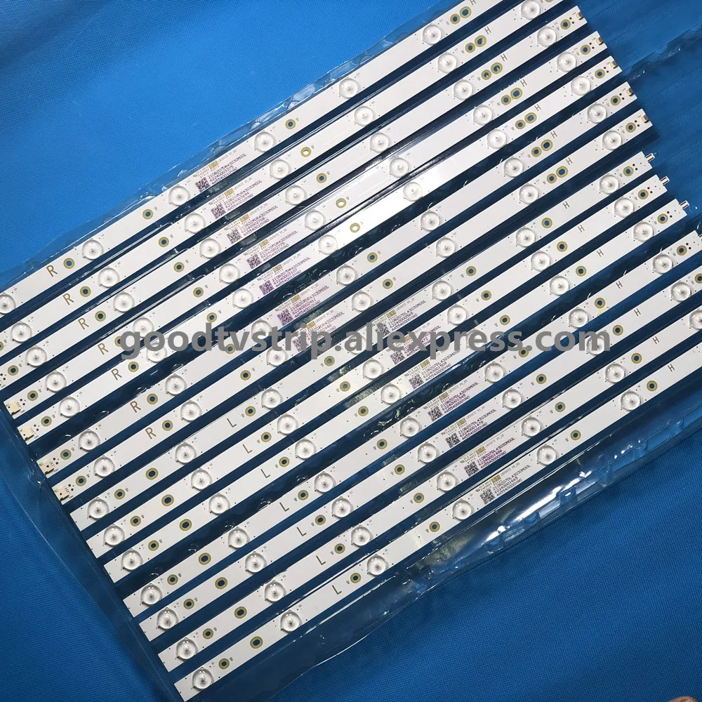 

14шт светодиодная подсветка лента для 55ULES76T2 TF-LED55S37T2SU LED55K36U LED55K35U LS55AL88U71 LED55D10A LED55D10B-ZC14AG-01 ZC1402