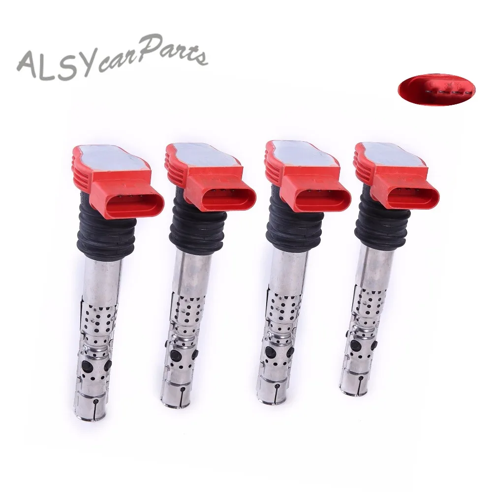 Ignition Coils Pack 06c 905 115 M For Audi A4 Avant S4 Quattro A6 A8 S8