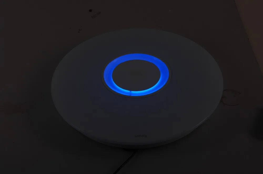 APP светодиодный музыкальный потолочный светильник с Bluetooth динамиком 24 Вт современный Rubik поверхностный монтаж светодиодный светильник RGB пульт дистанционного управления домашний вечерние светильник