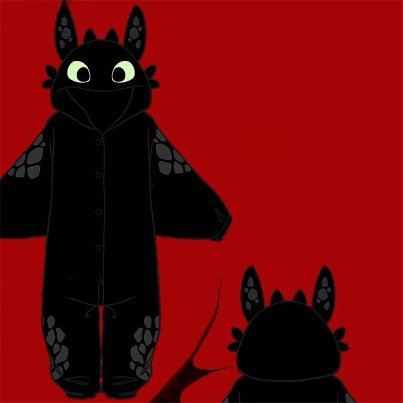 Детский костюм для косплея с героями мультфильмов Как приручить дракона 3 белый
