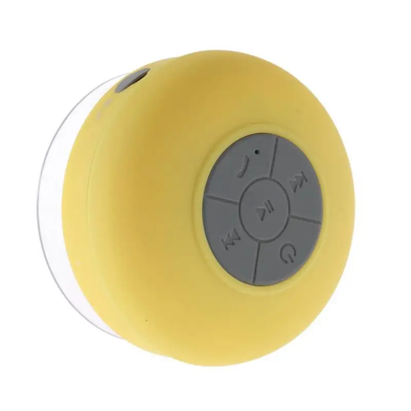 Высокое качество Мини Bluetooth динамик портативный Водонепроницаемый Беспроводной Громкая связь s для душа/ванной комнаты/бассейна/автомобиля/пляжа/на открытом воздухе - Цвет: Yellow