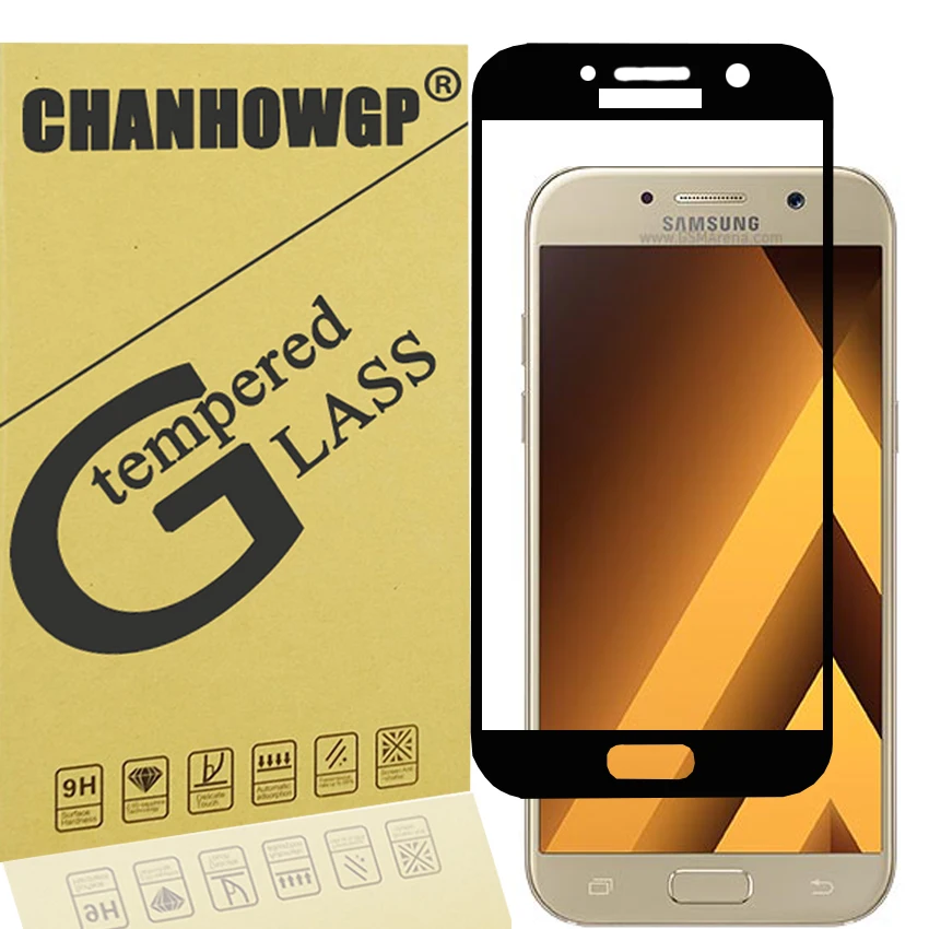 Закаленное стекло для Samsung Galaxy A3 A5 A7 2016 на A310 A510 A710 Duos защитный чехол экрана полное