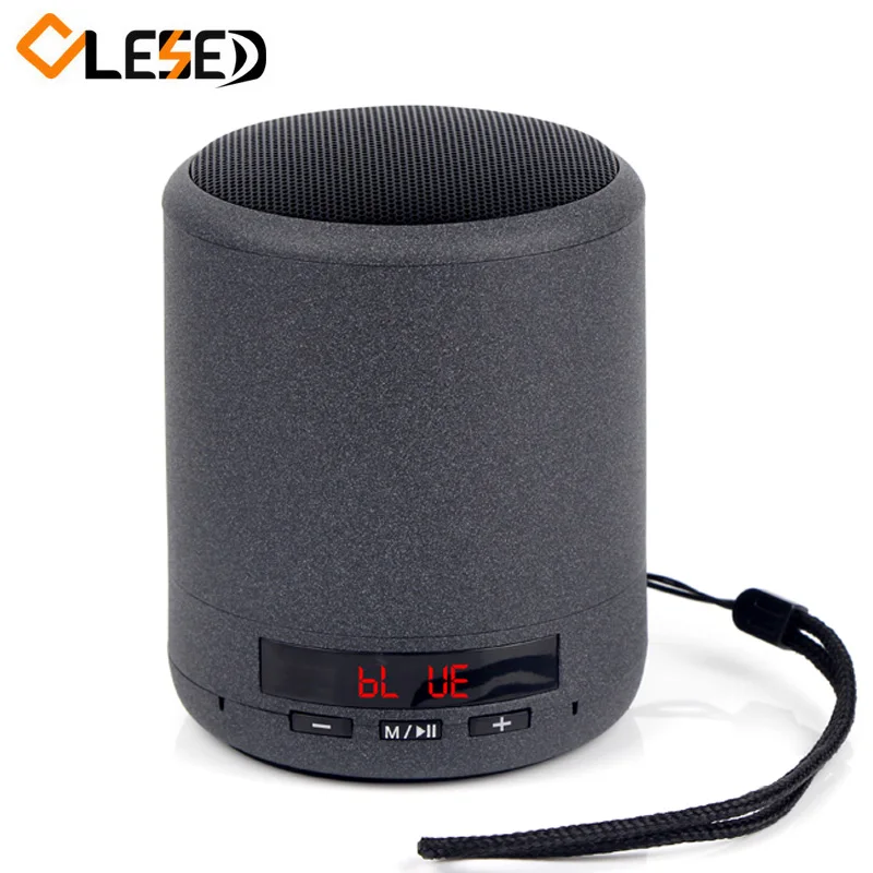 

Mini Portable Wireless Speakers Bluetooth Speaker Column Bass Stereo Subwoofer Handsfree TF Card AUX USB MP3 Player For Phone PC