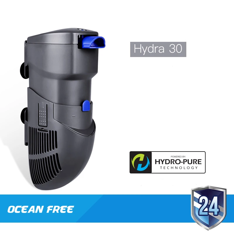 Внутренний фильтр для аквариума Hydra 30 объемом 100 200 л погружной воды 600л/ч