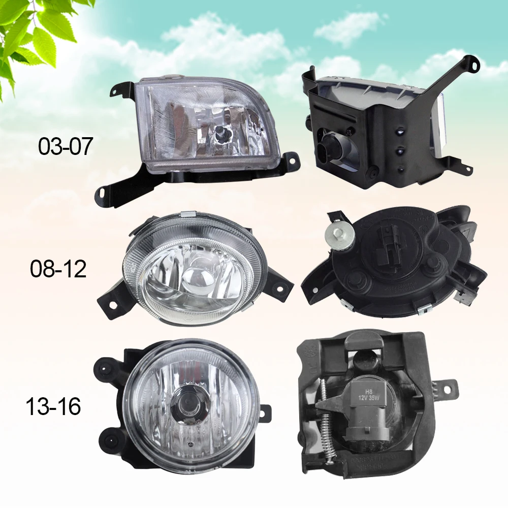 

CAPQX For BUICK Excelle 2003-2016 Front Bumper Fog Light Lamp Foglight Replacement Running Lamp Driving Fog Lamp