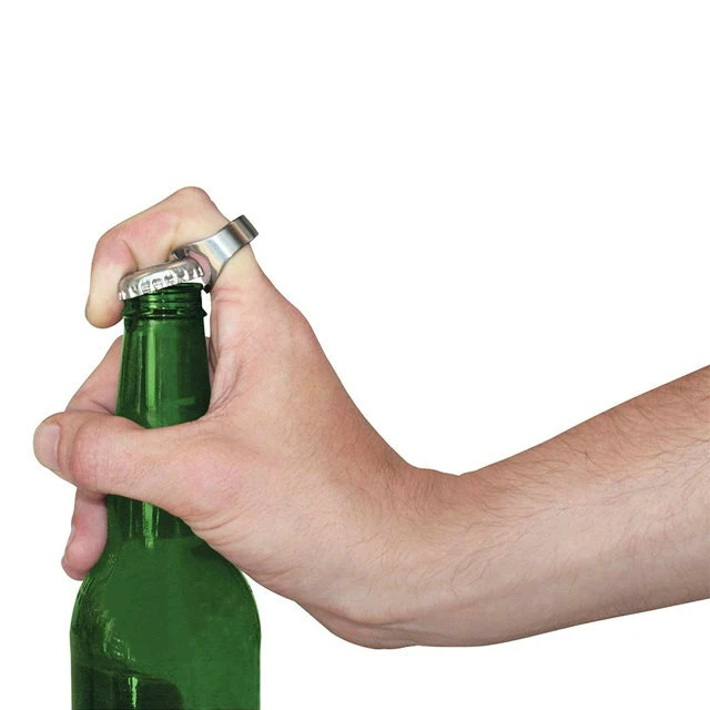 Creative drinking wine beer bottle mini ring openor bartender magic