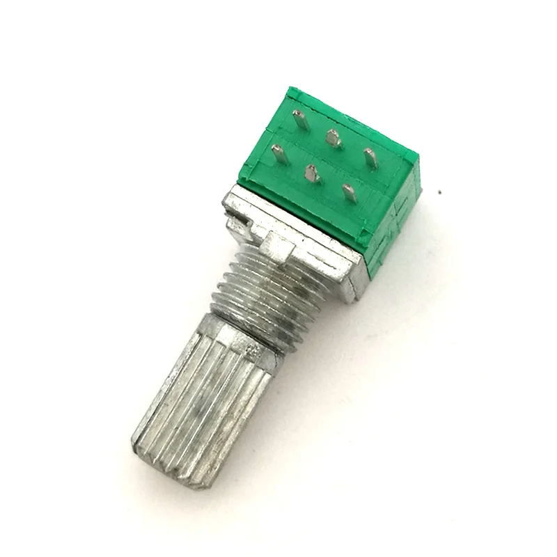 Mcigicm 10 шт. 6pin RK097G дуплекс потенциометра аудио/усилитель/запечатаны B50K 15 мм