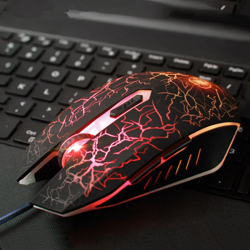 IMICE оригинальная оптическая профессиональная Проводная игровая мышь X5 6 кнопок USB