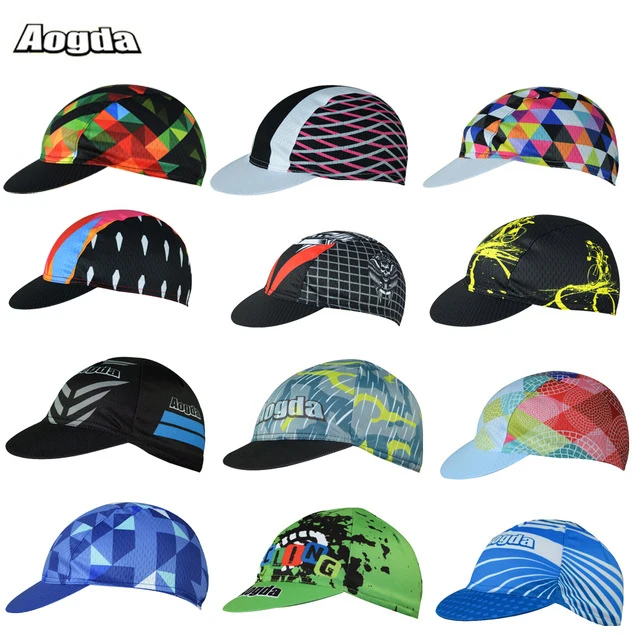 US $6.57 2017 New Quick-Dry Cycling Caps Men Women 100%Polyester Bike Headwear MTB Bicycles Team Sports Hat 