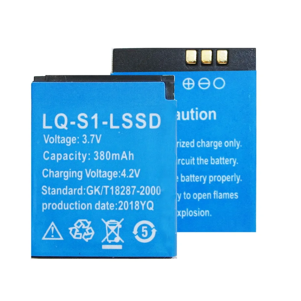 

High quality LQ-S1-LSSD 380mAh battery for M3 smart watch phone LQ-S1Longstandby