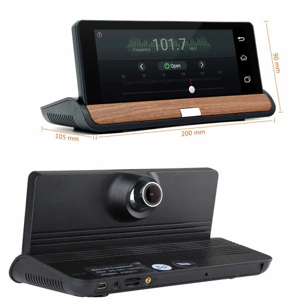 CARRVAS Android DVR 6 86 дюймов Автомобильный GPS навигатор Bluetooth с WIFI Full HD 1080P плеер|GPS для