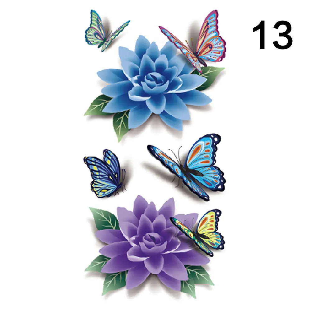 

3D Body Sticker Tattoo Stickers Decal Cool Makeup Temporary Sexy Beautiful