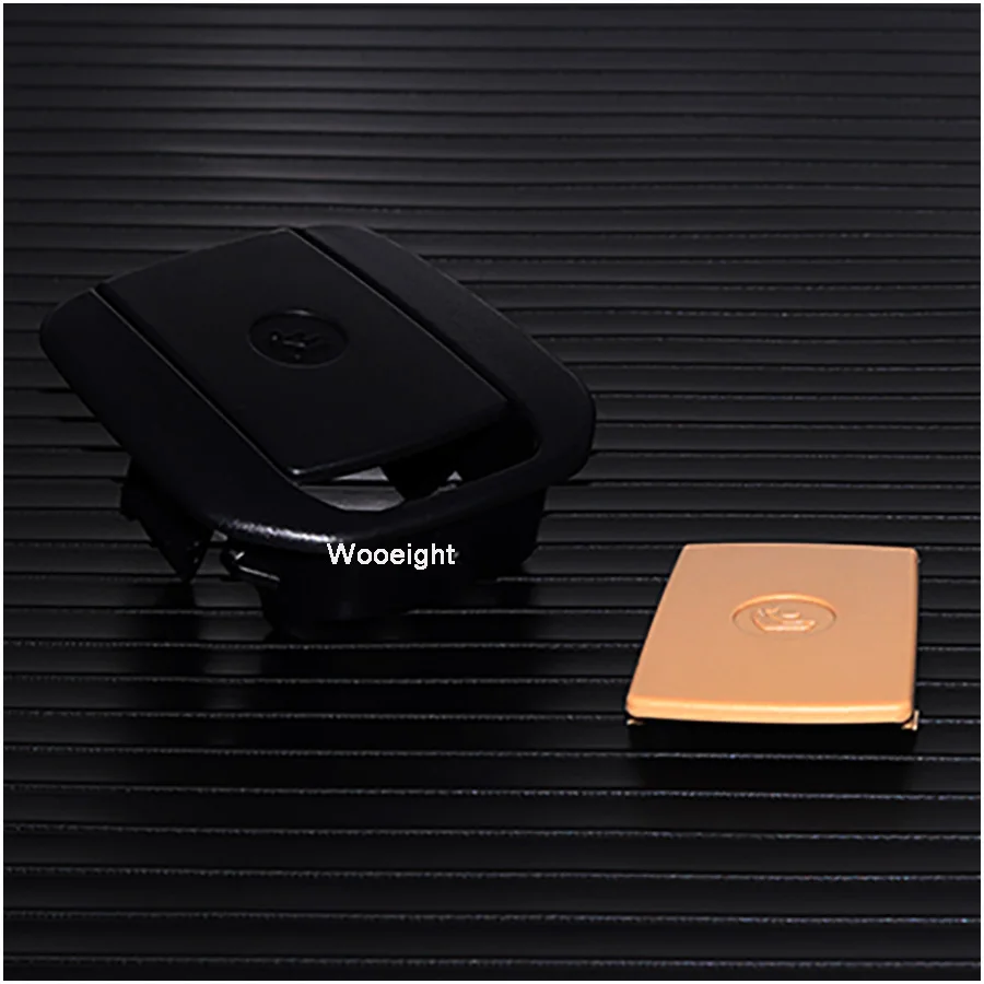 Wooeight Black Beige Car Rear Safety Seat Belt Buckle Mount Cover For BMW F30 F31 3-Series F20 F21 F22 F80 M3 F34 (11)