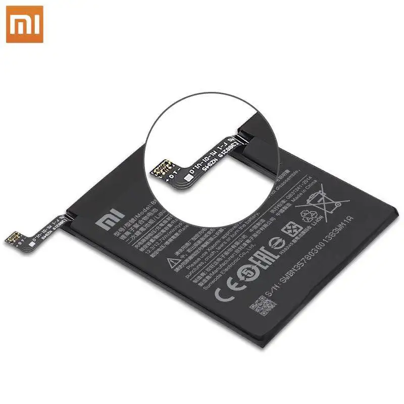 100% XiaoMi оригинальный аккумулятор bn35 BN35 Xiaomi Redmi 5 7 &quotСменный 3200 мАч батарея для