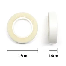 Neitsi супер клейкая лента для наращивания волос двухсторонняя 1 см 3 ярдов 1 шт. белая кружевная лента для фронтальной поддержки/клей Быстрая