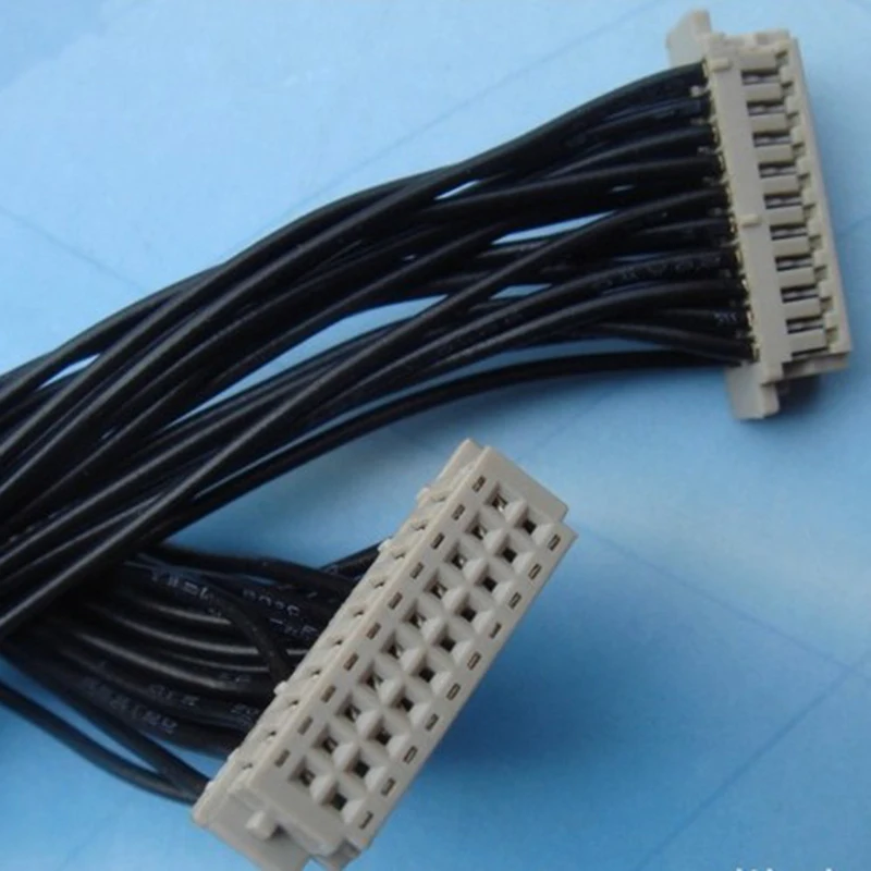 

2PCS DF13 Series Terminal Line 26 CM Long Double-headed Terminal Computer Connector