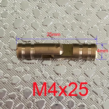 

100pcs/lot Wholesale Hardware Furniture accessories 4*25mm 4mm Brass Cylindrical Hinge Wooden Gift Jewelry box hinges