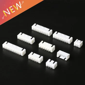 

20Pcs/lot XHB 2.54MM Connector with Buckle 2/3/4/5/6/7/8/9/10/11/12 Pin 2.54mm Male Socket Straight Pin with Buckle Connectors