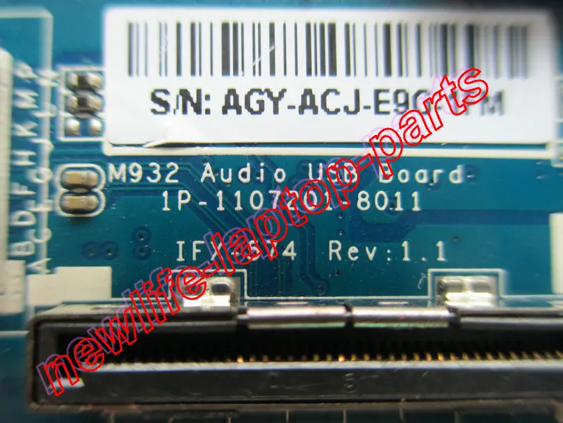 Оригинальный VPCF1 серии USB 3,0 аудио платы IFX-574 M932 аудио Плата USB тесты хорошее Бесплатная доставка