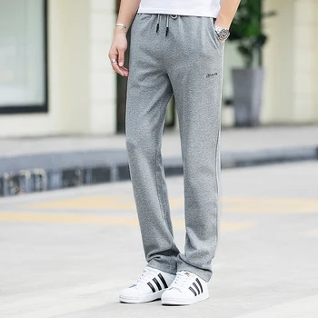 

spring and autumn 2018 new 8XL 7XL 6XL 5XL stretch plus large size casual pants men close loose loose knit leisure cotton pants