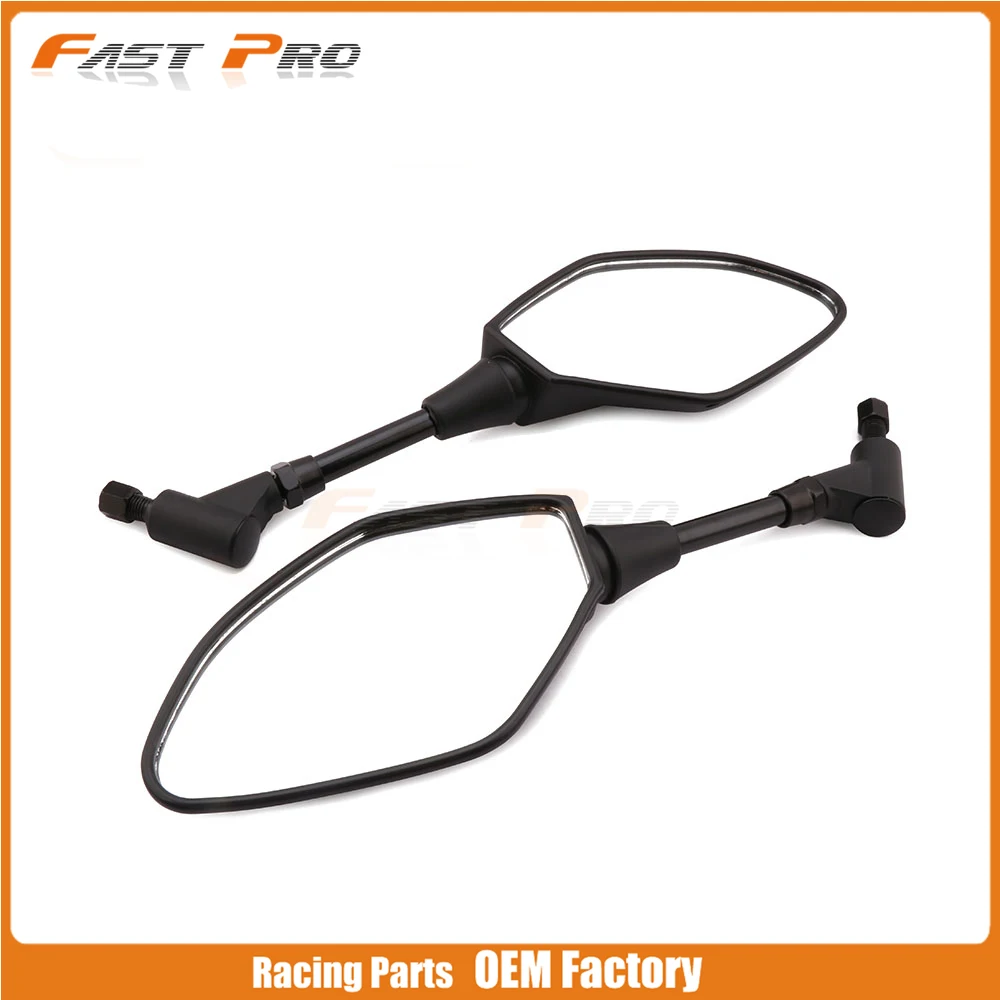 Motorcycle Side Rearview Rear-view Mirror Carbon Fiber For Z 125 750 800 1000 V-MAX XJR XVS 1200 1300 1900 DUKE 200 250 390 | Автомобили и