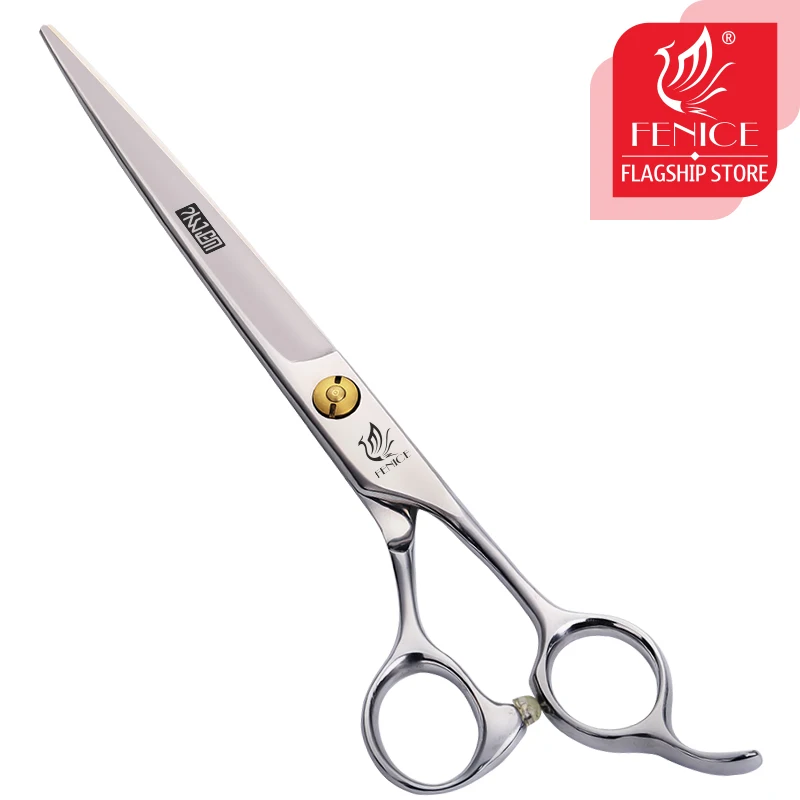 

Fenice 6.75 inch Professional Pets Grooming Scissors Cutting Shears for Dogs/Cats Pet Groomer Japan 440C Stainless Steel