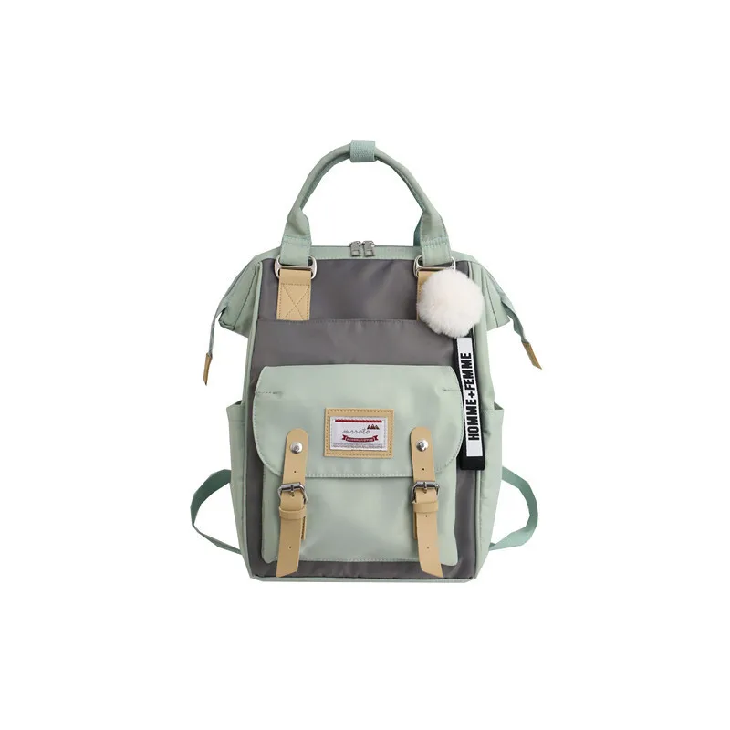 Женский высококачественный холщовый рюкзак для путешествий, женский рюкзак Mochila Feminina Sac A Dos Back Pack, школьные сумки для девочек-подростков, рюкзак - Цвет: Green