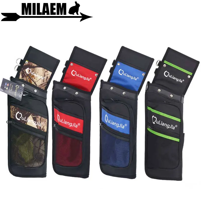 

1pc Archery Reverse Arrow Quiver Canvas Single Shoulder Quiver Bag Carbon Arrow Case Arrow Hold Arrow Shooting Accessories