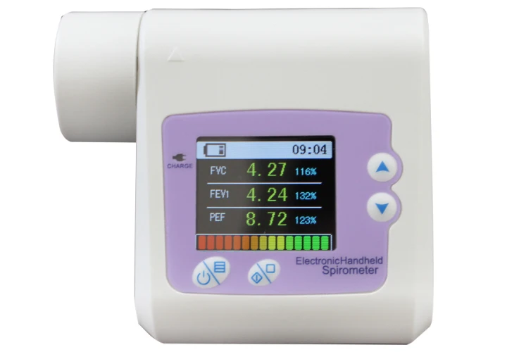 

Handheld Digital Spirometer Lung Breathing Diagnostic Spirometer with Software Lung Volume Spirometer Micro Volumetric System