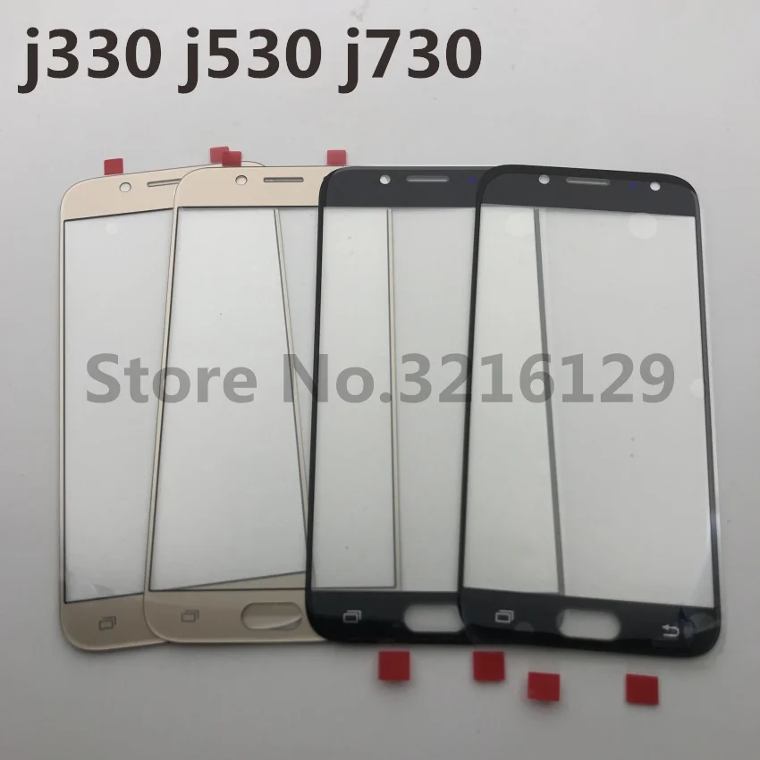 Новый оригинальный для Samsung Galaxy J3 J330 J5 J530 J7 J730 2017 Переднее стекло сенсорный экран