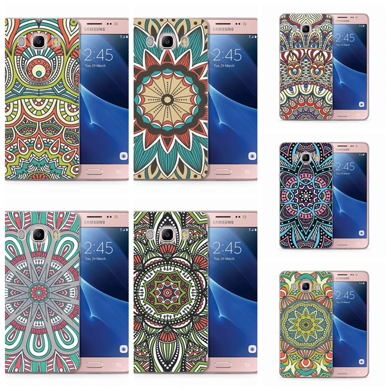 Мягкие чехлы из ТПУ для Samsung Galaxy A3 A5 2016 2017 A320F A510 A520F Note 8 Силиконовые с рисунком