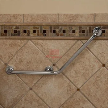 

L-type bathroom bathroom bathtub safety armrest stainless steel 304 bathroom handle towel pole