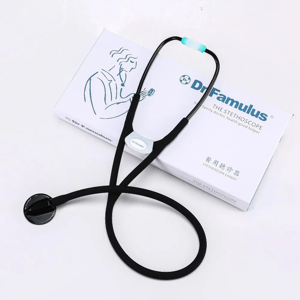 

functional multi-frequency single head cardiology stethoscope professional medical device