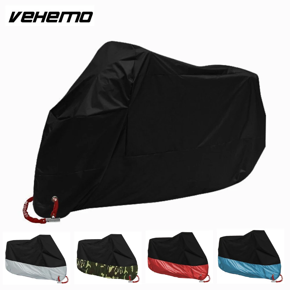 

Motorcycle Cover Bike All Season Waterproof Dustproof UV Protection Moto Outdoor Indoor Sunscreen Motorbike Rain Cover