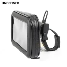 Мотоциклетная Сумка-держатель для телефона кронштейн держатель стойки gps Водонепроницаемая велосипедная сумка для телефона чехол для Honda CBR Suzuki и т. д