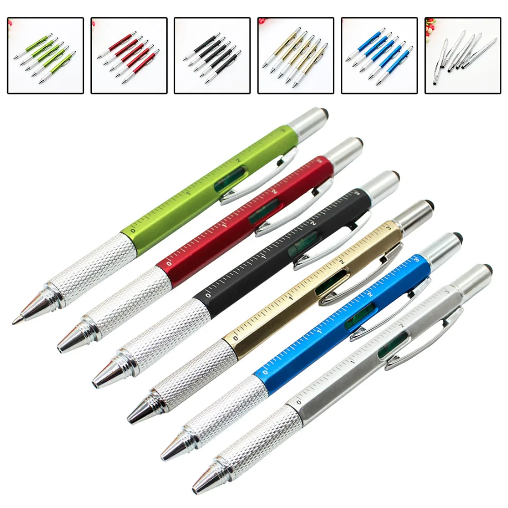 Buy Pocket 6 In 1 Multi Purpose Pen With Touch Screen