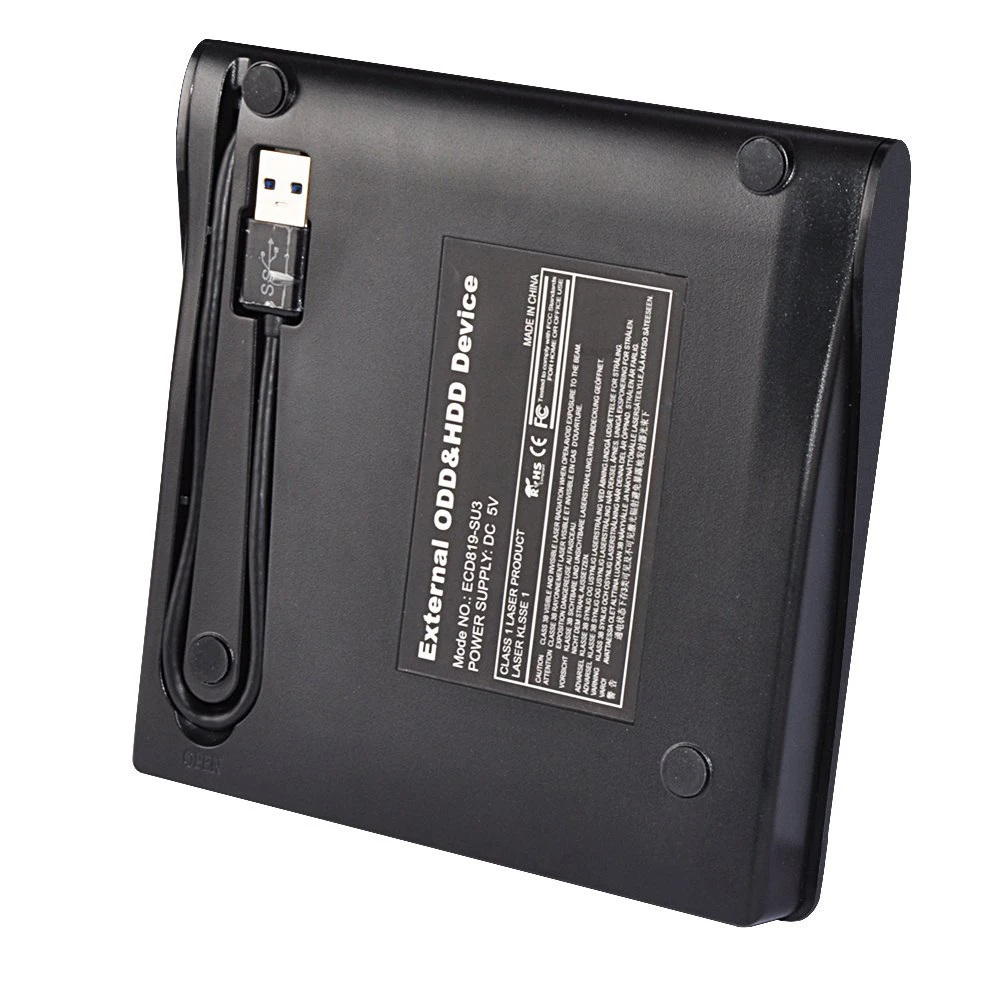 Внешний жёсткий диск 9 5 мм внешний корпус USB 3 0 SATA высокоскоростной для Macbook Windows ПК