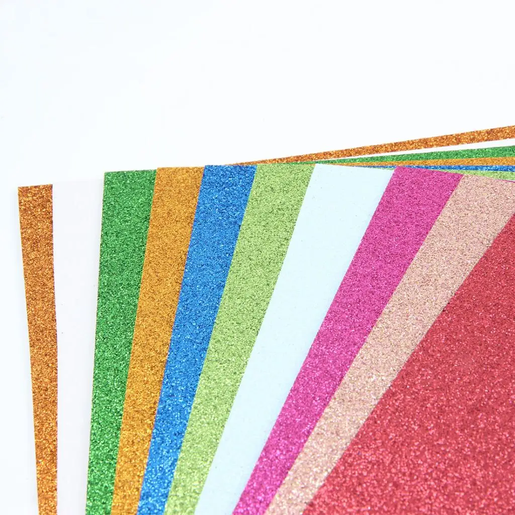 20 Pieces Common Sponge Paper DIY Foam Paper Colorful Paper Kids Handmade