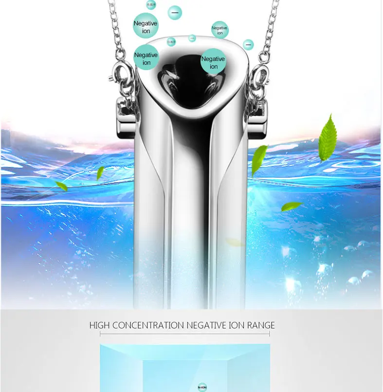 Портативный очиститель воздуха носимое ожерелье Отрицательный Ионизатор-Воздухоочиститель освежитель воздуха USB стерилизатор дополнение к формальдегиду