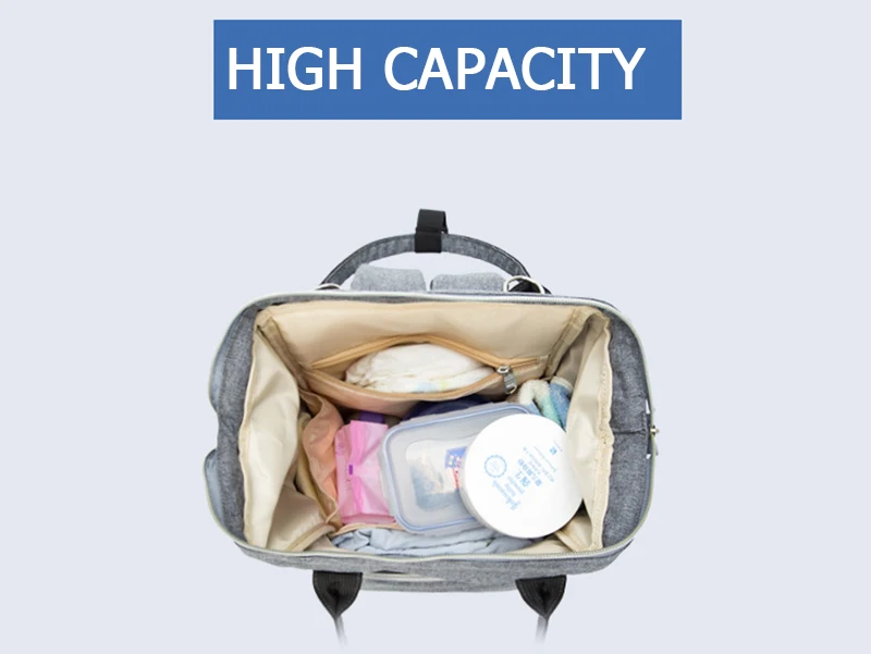 Diaper Bag and Insulation Bags Fashion Maternity Mummy Backpack Nappy Changing Organizer Waterproof Baby Care Bags (3)