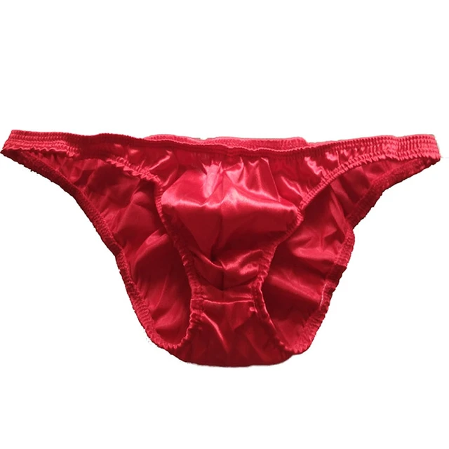 U Convex Briefs Men Slip Sexy Solid Underpants Man Underwear Homme