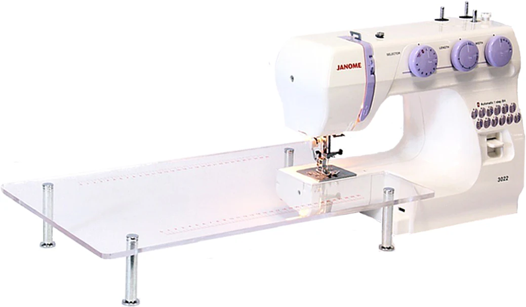 Новая модель раздвижной стол для JANOME 2039 2049 392 3022 размер 50x30 см прозрачная
