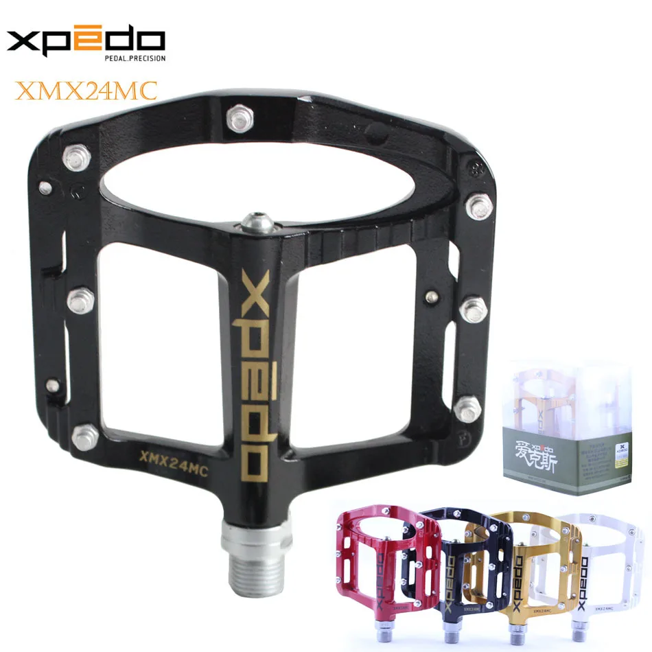 XPEDO SPRY XMX24MC Magnesium MTB Bike White Bicycle Pedals 243g 5Colors Free Shipping