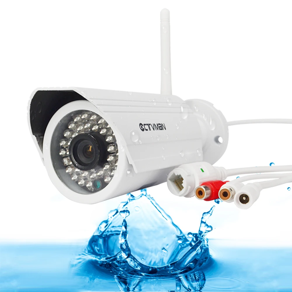 Ctvman Wi-Fi IP Камера всепогодный ip-безопасности Открытый CCTV S 720 P 1080 SD карта пуля
