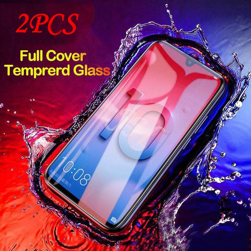 

2Pcs Tempered Glass for Huawei honor 10i 20i Screen Protector 9H 2.5D Phone Protective Glass for honor 20 Pro honor 20 Lite