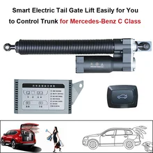 Умный авто Электрический хвост ворота лифт для Mercedes-Benz C класс управления набор высота Избегайте зажима с электрическое всасывание