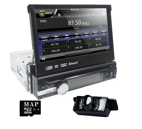 Discount 7" 1 Din WCE Car DVD Player GPS Navigation Universal In-dash Detachable Front Panel Auto Radio Audio Stereo without TV Function 1 Discount 7" 1 Din WCE Car DVD Player GPS Navigation Universal In-dash Detachable Front Panel Auto Radio Audio Stereo without TV Function 1